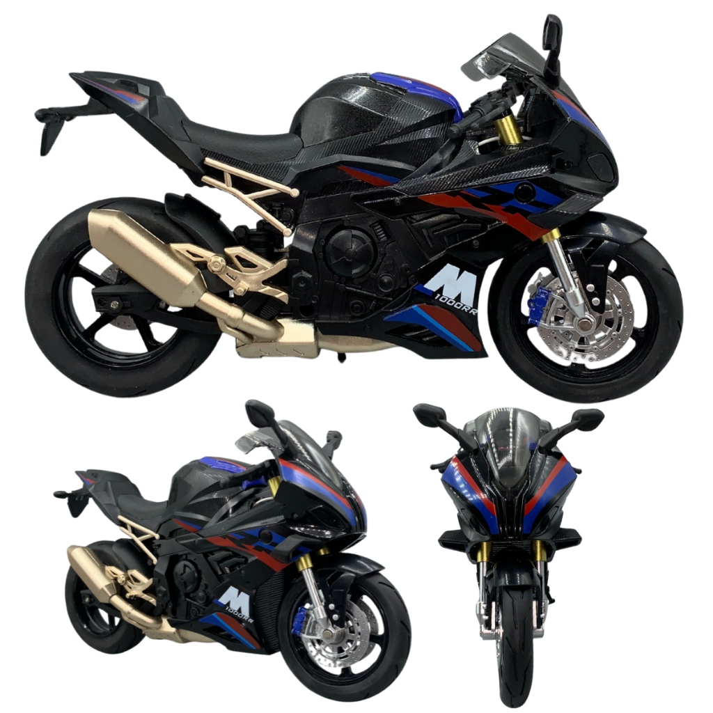 Miniatura Moto BMW S1000RR Coleção Escala 1:10