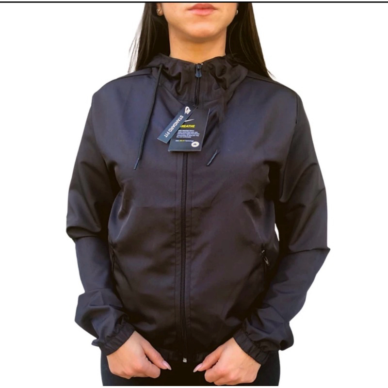 Jaqueta Corta Vento Feminino Preto,,Academia,Treino,Secagem Rapido em Oferta na Shopee
