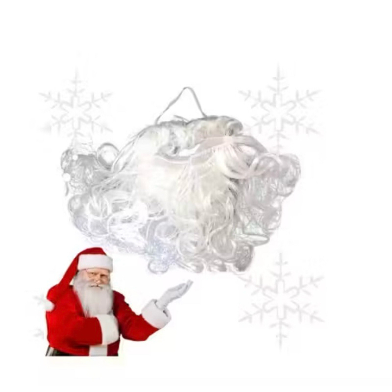 BARBA PAPAI NOEL | TAM.: 27CM | PAPAI NOEL | VELHINHO | NATAL | FANTASIA