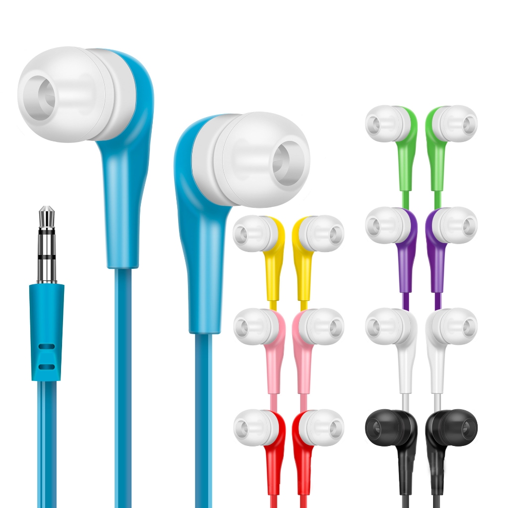 🔥Kit 10🔥 Kit Completo de 10 Fones de Ouvido em Cores Vibrantes: Ideal para Uso Diário e Presentes
