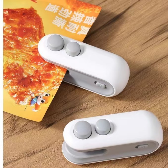 Mini Selador Recarregável 2 em 1 – Magnético de Calor, Portátil para Saco em Oferta na Shopee