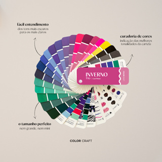 Cartela de Cores Coloração Pessoal mini - Resolva Meu Look - Modelo 2025 em Oferta na Shopee