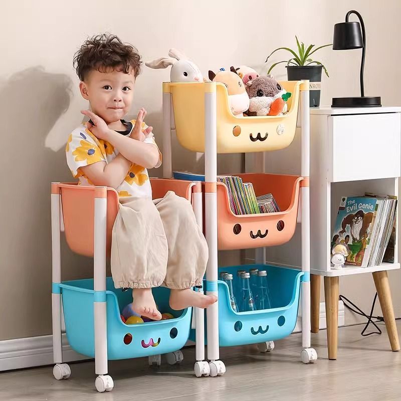 haosin Prateleira Organizadora Caixa Cesto Infantil Brinquedos Quarto Bebê