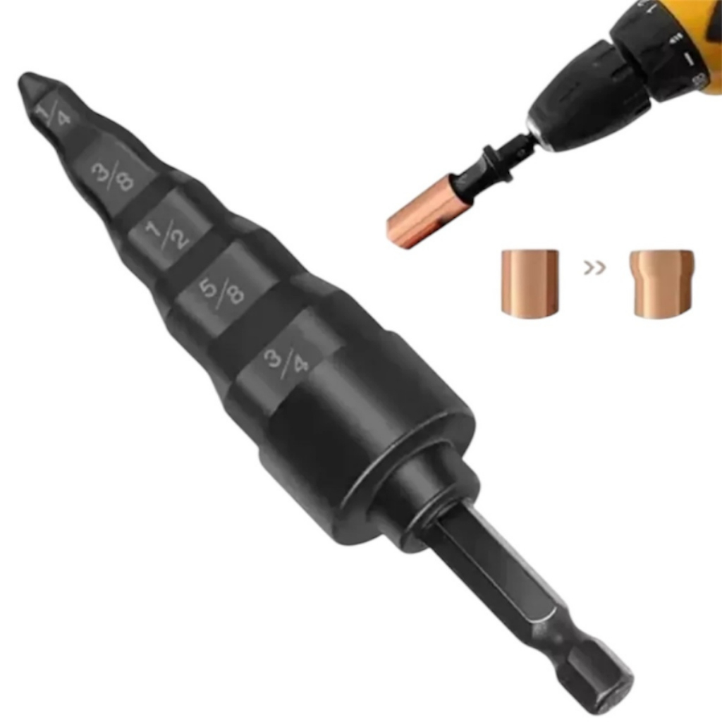 Alargador Expansor Tubo De Cobre Alumínio 5 em 1 - 1/4" - 3/4" em Oferta na Shopee