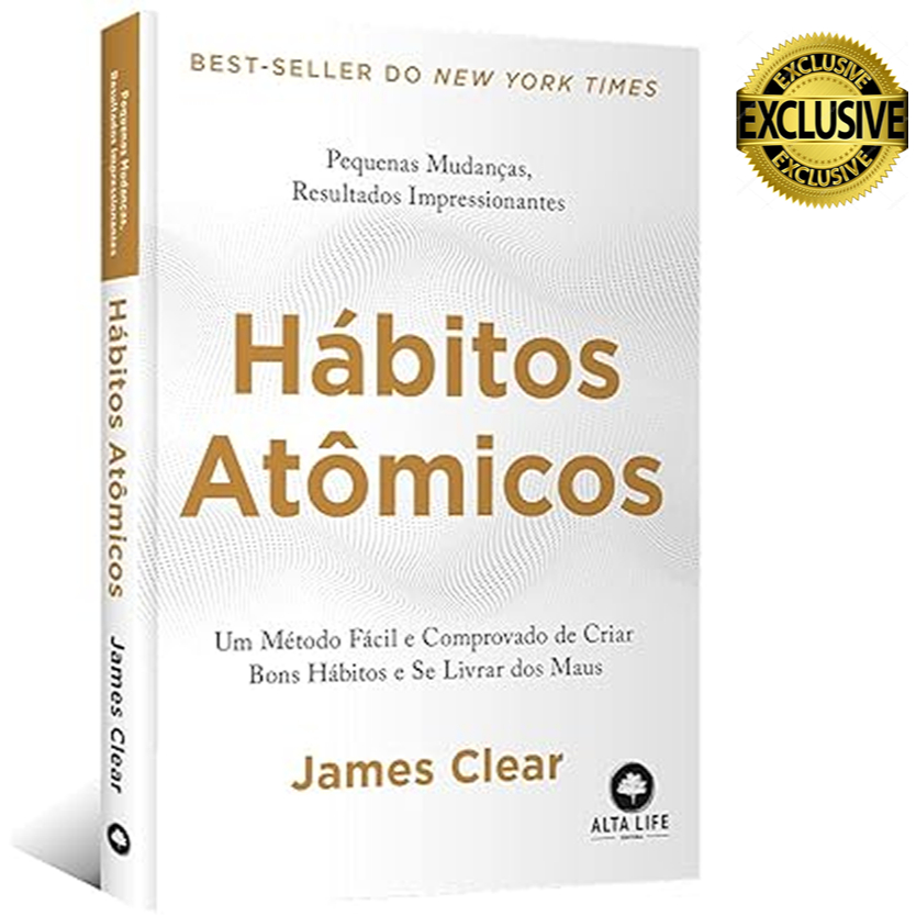Livro Hábitos atômicos: um método fácil e comprovado de criar bons hábitos e se livrar dos maus
