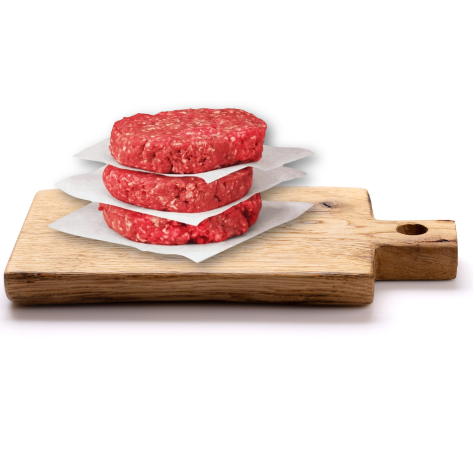 Separador De Hamburguer Plástico BOPP  13x13cm com 500 Unidades