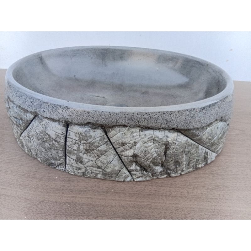 Frete já incluso no valor!Cuba Artesanal em Concreto – Estilo Natureza