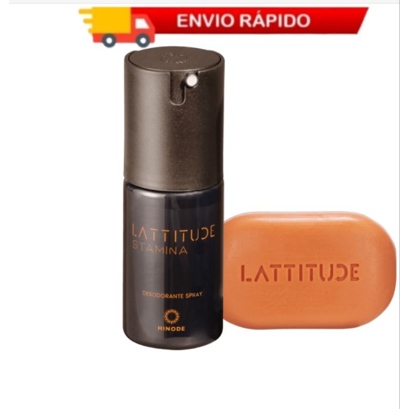 Kit Stamina Sabonete Em Barra  90g + Desodorante Spray100ml Hinode