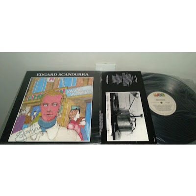 LP Autografado Edgard Scandurra Ira! Amigos Invisíveis 1989