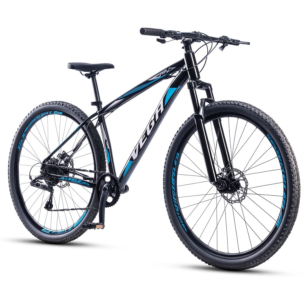 Bicicleta Aro 29 Vega 12v Alumínio Freio A Disco Hidráulico Suspensão K7 Trava de Ombro em Oferta na Shopee