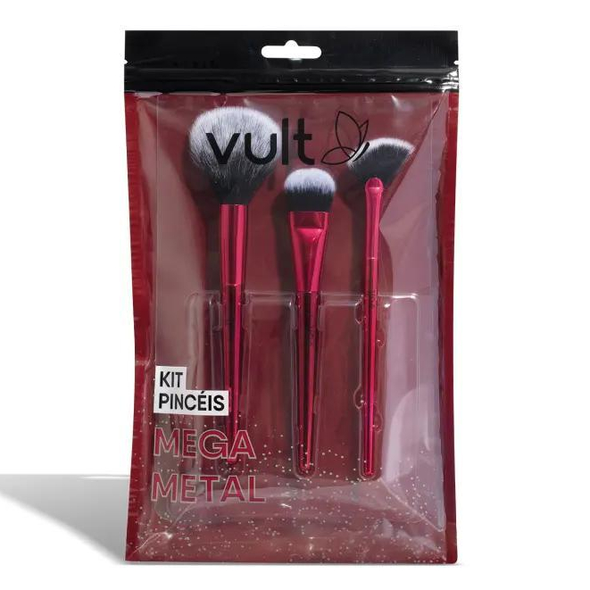 Kit de Pincéis de Maquiagem VULT Presentear