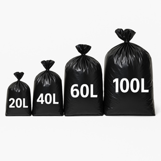 Saco De Lixo Preto Varios Tamanhos Direto da Fabrica em Oferta na Shopee