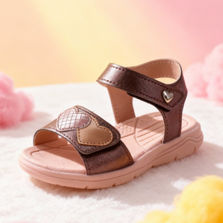 Sandália Infantil Feminina Papete Corações Pequito em Oferta na Shopee
