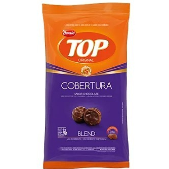 Cobertura Top Blend Gotas 2,05kg Harald em Oferta na Shopee