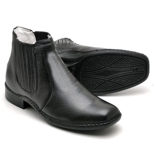 Botina Masculina em Couro Floter UltraConforto Ranster
