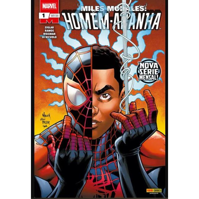 Hq Panini Marvel Miles Morales: Homem-Aranha Volume 01 Nova série mensal  - 2025