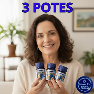 Kit 3 Bálsamo Jés — 100% Original em Oferta na Shopee