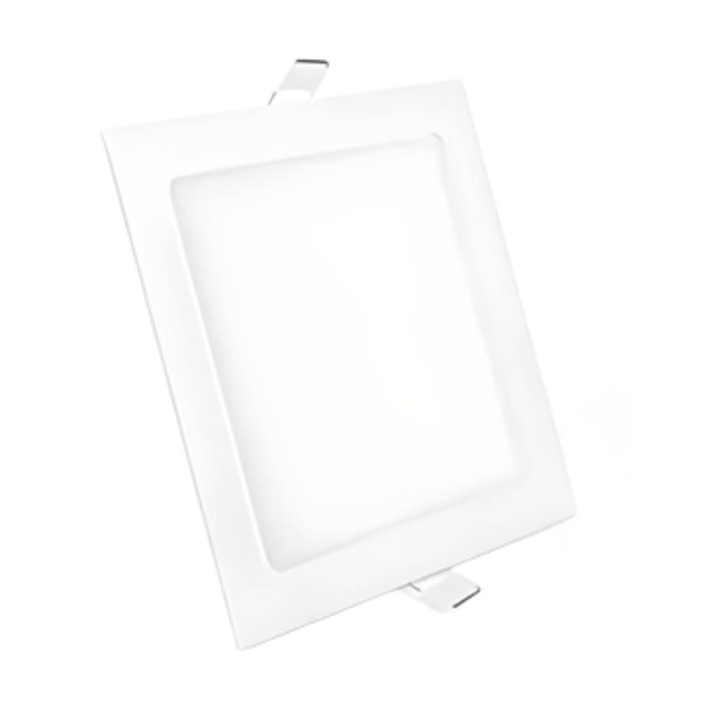 Luminária Painel Plafon Led Embutir Quadrado 12w Bivolt Elgin em Oferta na Shopee