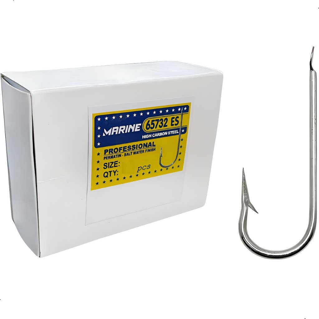 Anzol 65732 ES Marine Sports Profissional s/ Furo Pata Chapa Patinha Chapinha