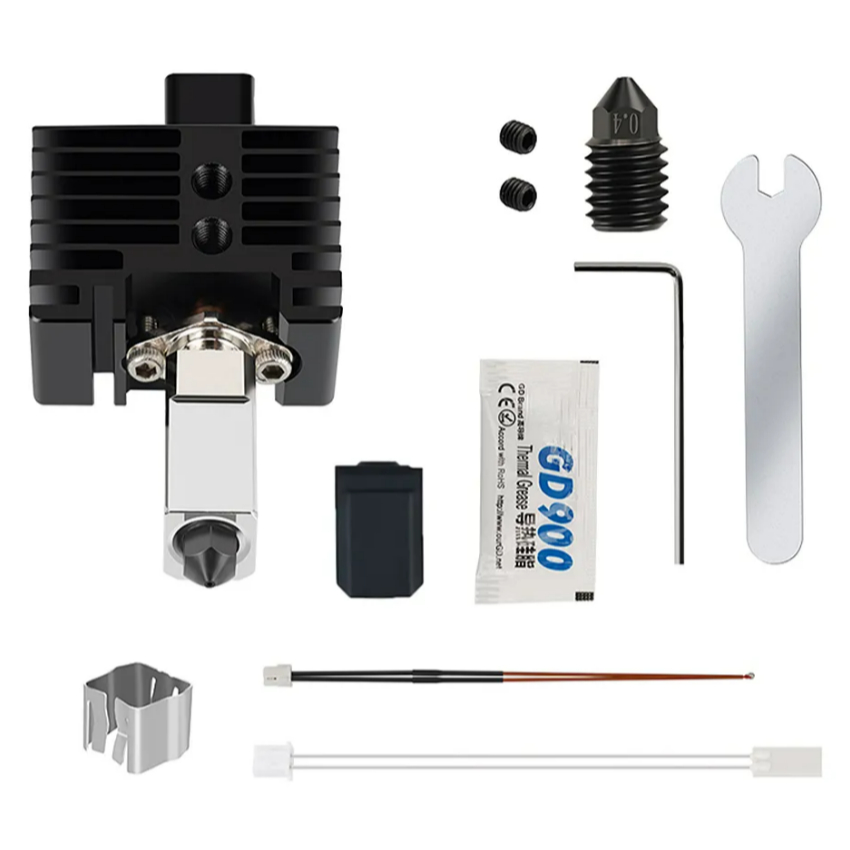 Extrusora Hotend V2.0 Bambu Lab X1C / P1 0.4mm Série X1 e P1 - Bambu Lab