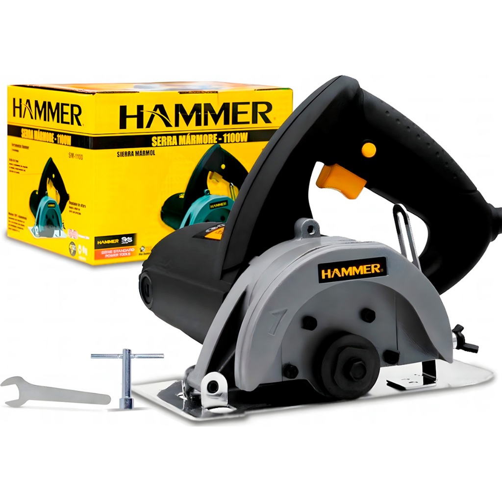 Serra Mármore Profissional Hammer Sm1100 1.1kw Tipo/Makita Para Mármore Granito, em Oferta na Shopee