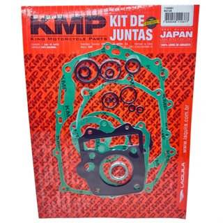 JOGO DE JUNTAS COMPLETO KMP HONDA BIZ 125 em Oferta na Shopee