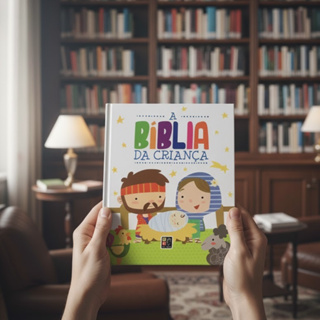 A Bíblia da Criança / Capa Dura em Oferta na Shopee