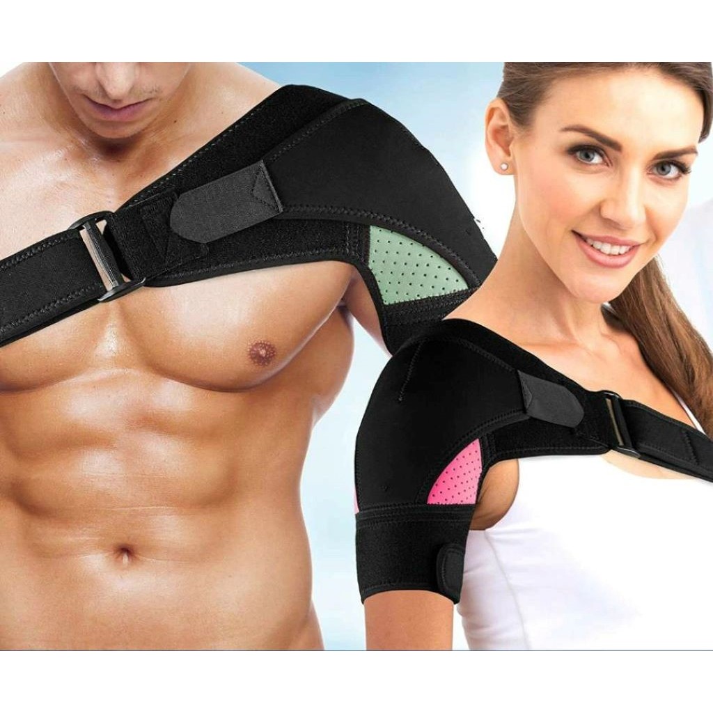 Suporte para o ombro - Tala ajustável de neoprene para tendinite, luxação e lesões Boa-T66