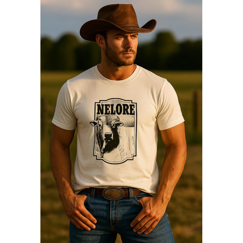 Camiseta  Masculina Country Nelore