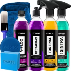 Kit Shampoo V-Floc Cera Tok Final Sintra Fast Restaurax Vonixx