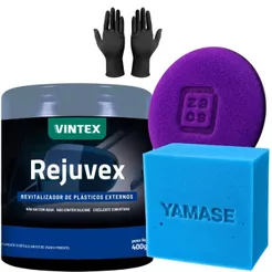 Rejuvex Vonixx Revitalizador Plásticos Para-Choque + Aplicador e Luva