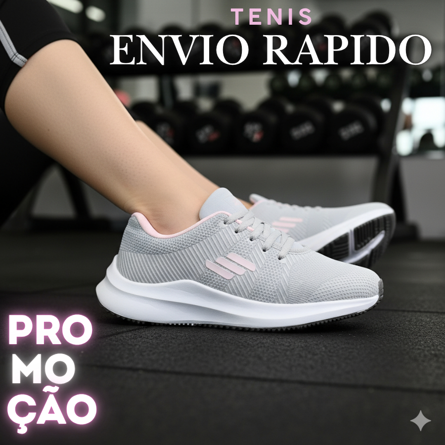 Tênis O2X Masculino e Feminino Academia Confortável e Versátil para o Dia a Dia