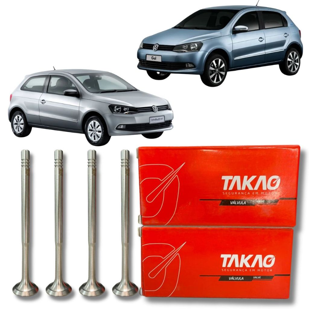 Jogo Valvula De Escape Fox Gol G4 G5 G6 Voyage 1.6 8v Ea111 em Oferta na Shopee