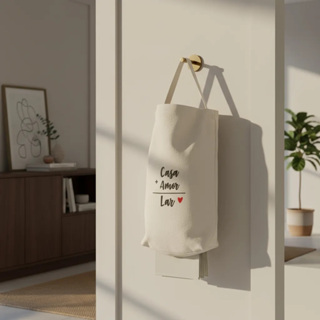 Puxa Saco De Cozinha Sacola Plástica Porta Sacola Decorativo Casa Amor Lar em Oferta na Shopee