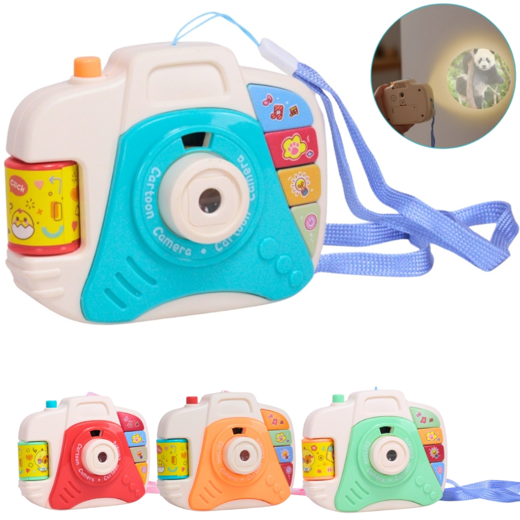 Câmera De Projeção Fotográfica Animais Educativa Som e Luz - Castela em Oferta na Shopee