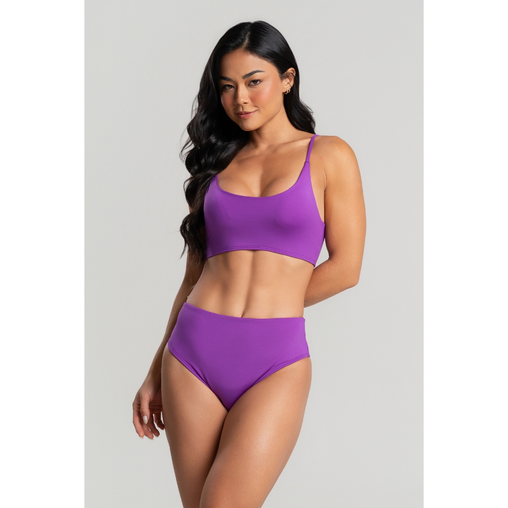 Biquini Faixa Calcinha Hot Pants Bojo Removivel Proteção Uv 50+ em Oferta na Shopee