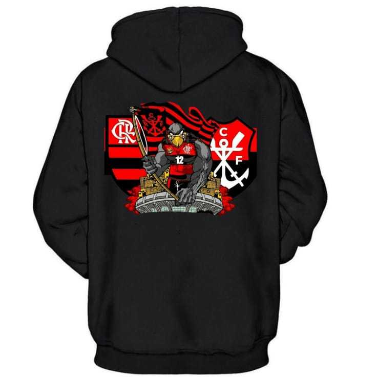 BLUSA DE FRIU TIMES BRASILEIROS TORCIDAS MOLETON CANGURU COM ENVIO IMEDIATO