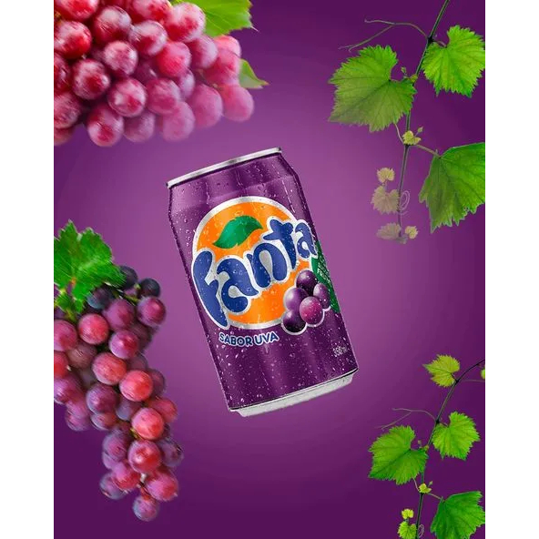 Detalhes do Refrigerante Fanta Uva 220Ml 6Un