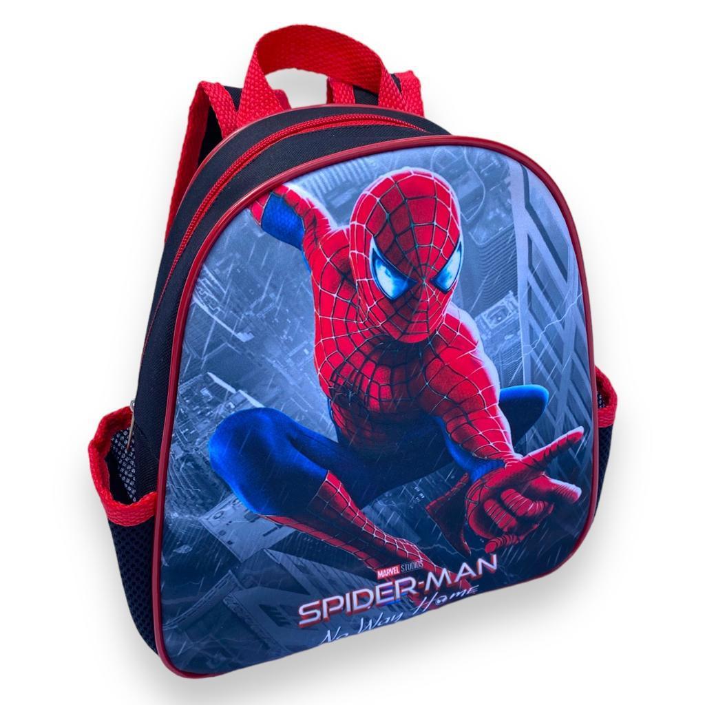 Mochila Infantil Homem Aranha Menino Bolsa Creche e Passeio Desenho Filme Resistente Criança
