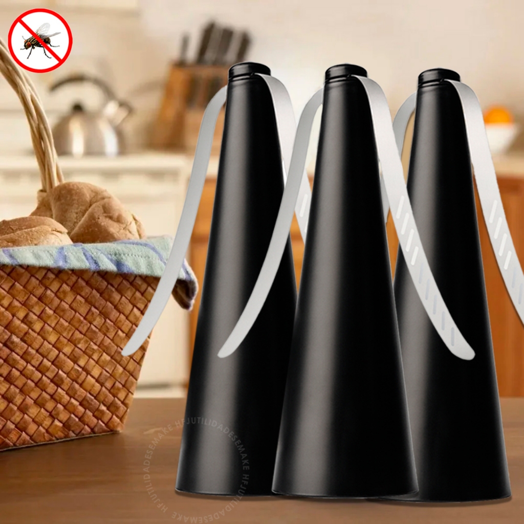 Ventilador Repelente 1 2 ou 3 Espanta Mosquitos Insetos Para Mesa Externa Refeição Silencioso