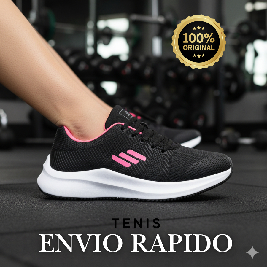 Tênis O2X Masculino e Feminino Academia Leve Confortável e Estiloso