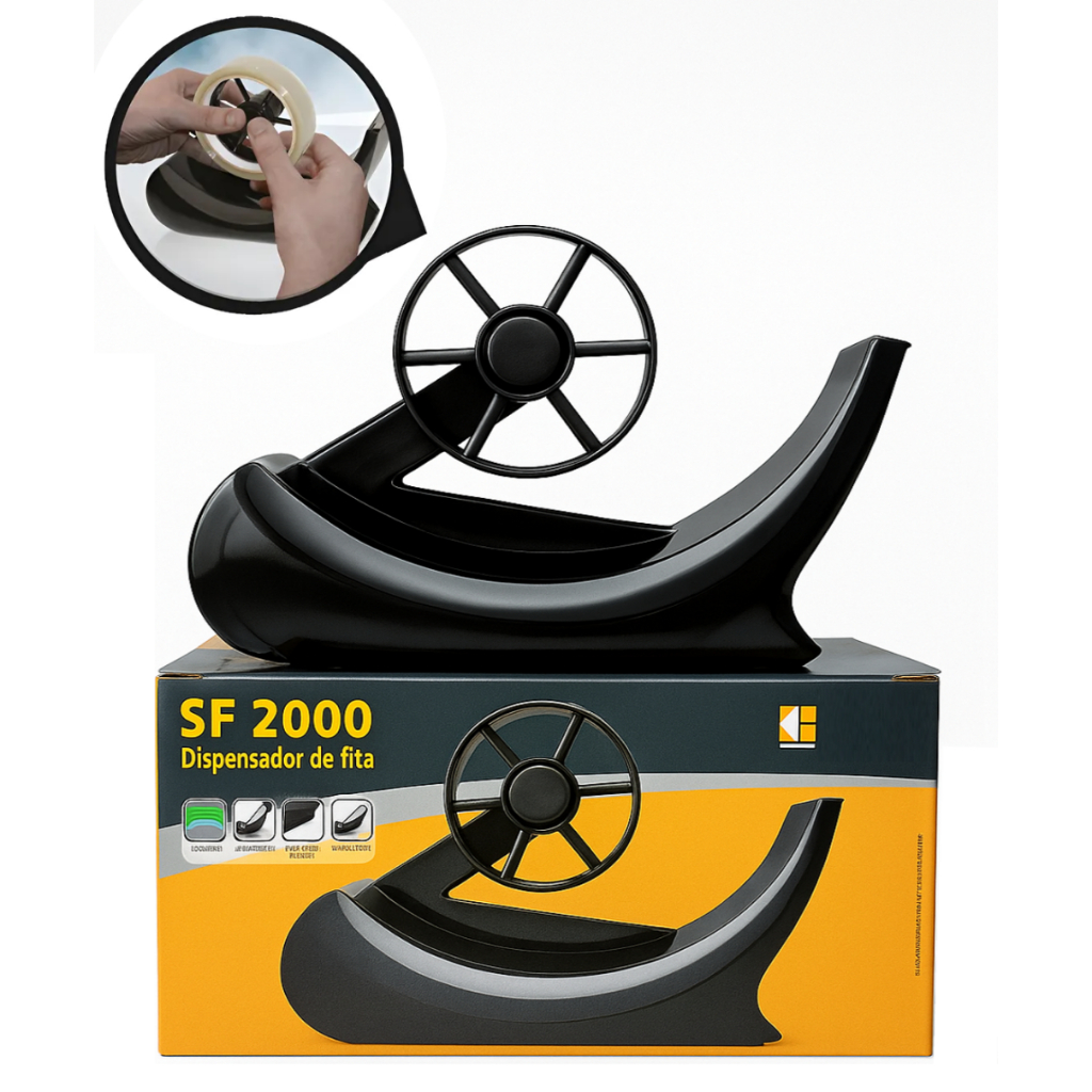 Suporte para Fita Adesiva Durex Sf2000 Dispensador De Fita / Suporte Durex