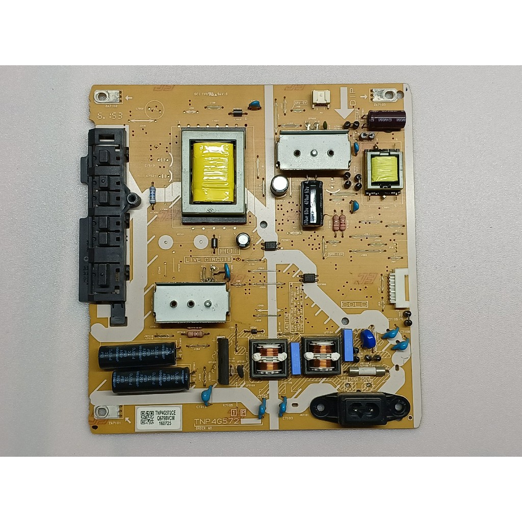 Placa da fonte tv panasonic 32ds600b / tnp4g572ce