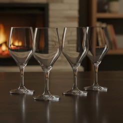 Taças de Cristal Ronceva Para Cerveja 410ml 4 Peças - Ruvolo