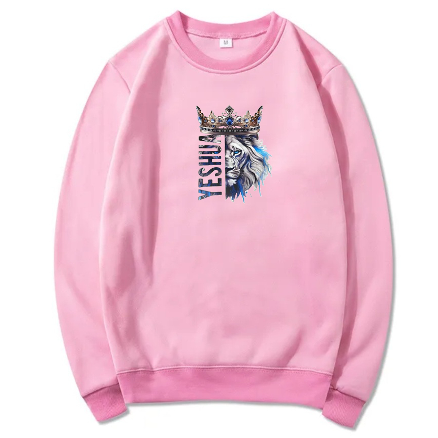 Blusa Moletom Flanelada Estampa Yeshua Ótima Qualidade Sem Capuz