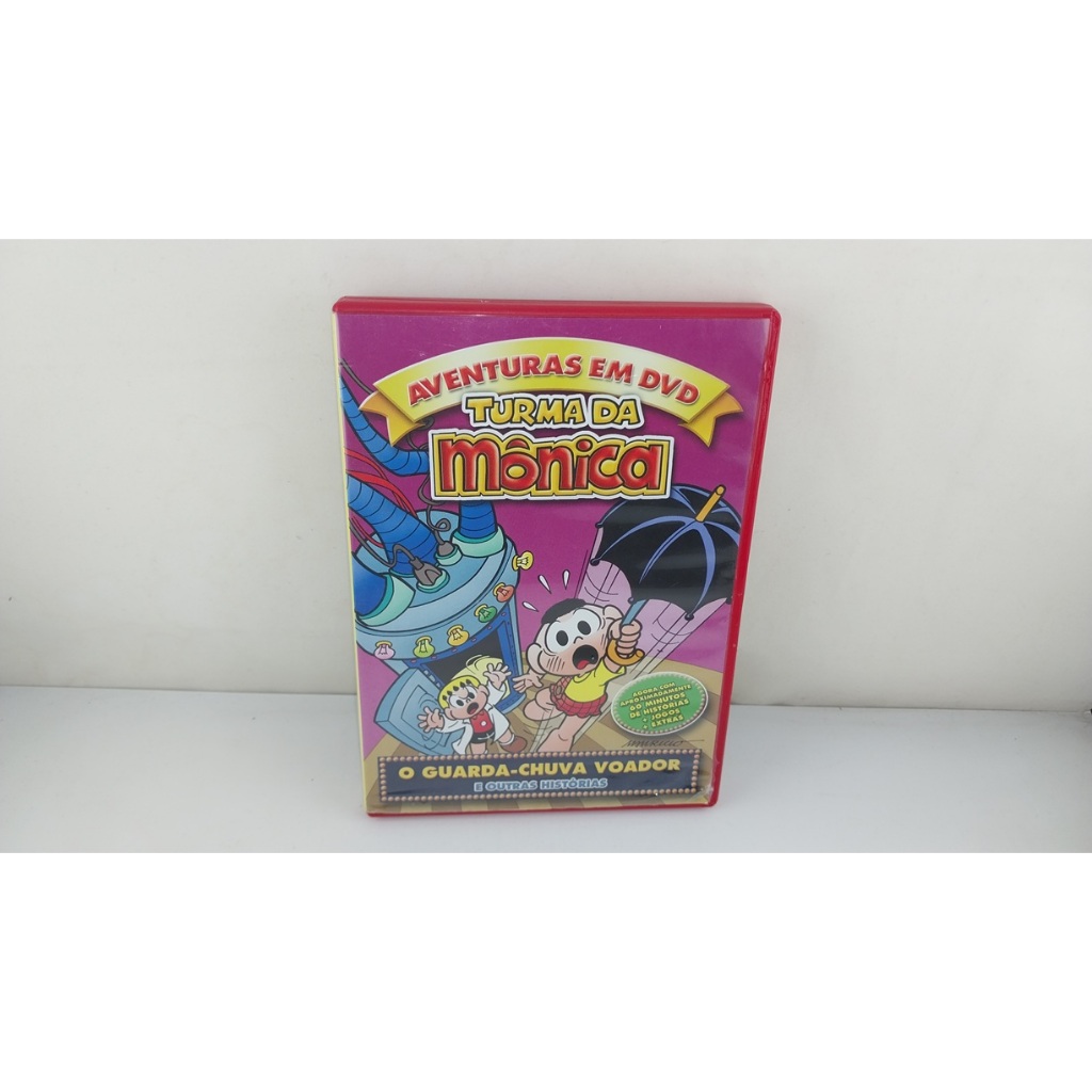 DVD Original Cine Gibi Turma Da Mônica O Guarda-Chuva Voador