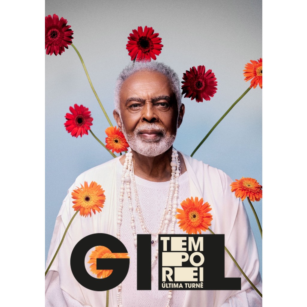 DVD GIlberto GIl - Tempo Rei, Ao Vivo em São Paulo