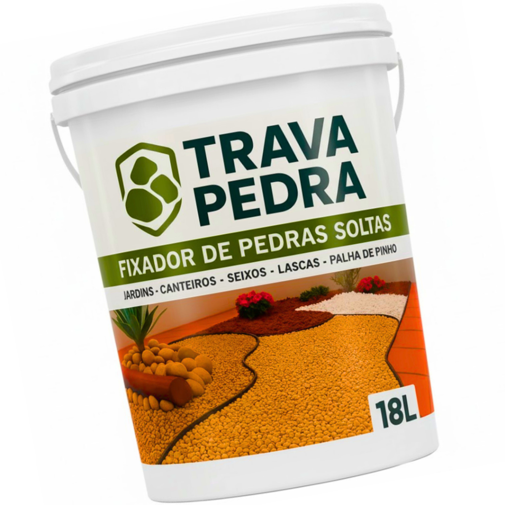 Trava Pedra 18l Secagem Rápida Fixador Pedra Jardins Pedras Decorativas