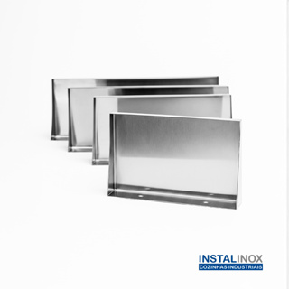 Prateleira Multiuso de Parede Uso Diverso Inox Resistente 4 Tamanhos Cozinhas Banheiros Lavanderias em Oferta na Shopee