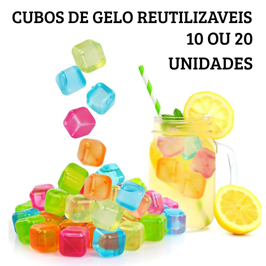 Cubos de Gelo Artificiais: Onde Comprar | BuscaProdutos